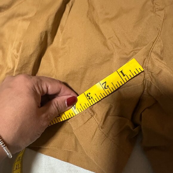 A new day brand paperbag style short with tie belt and cotton blend size 12 - Picture 3 of 7